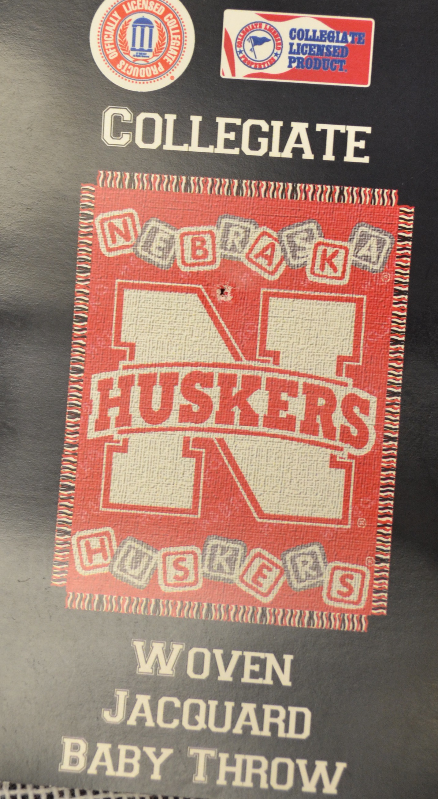 Husker Baby Throw - Click Image to Close